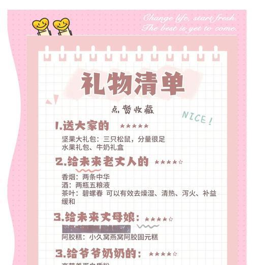 手游礼物攻略（如何选择和送出最适合的手游礼物，让TA感到惊喜与喜悦）