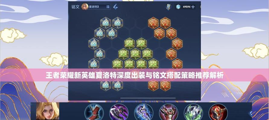 英雄出装铭文搭配攻略（打造强悍战斗力，决战对局胜利）