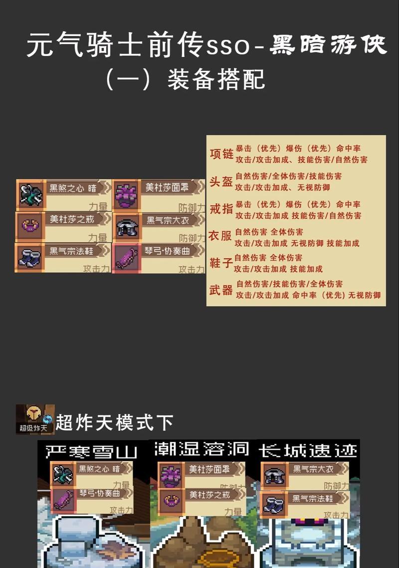 元气勇士闯关攻略（打破极限，征服挑战，称霸游戏世界！）