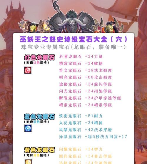 宝石攻略LOL最新出装，战场如宝石般璀璨（以宝石为指南，开启LOL出装新篇章）